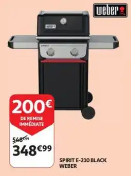 Auchan spirit e-210 black weber aanbieding