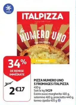 Auchan Pizza numero uno aanbieding