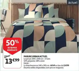 Auchan Parure urban actuel aanbieding