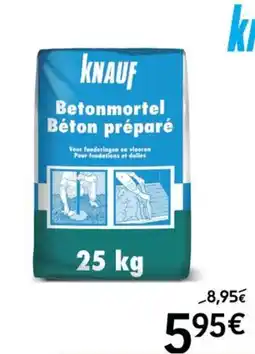 HandyHome Knauf betonmortel aanbieding