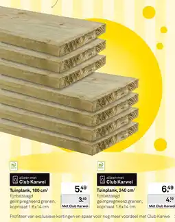 Karwei Tuinplank aanbieding