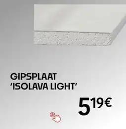 HandyHome Gipsplaat 'isolava light' aanbieding