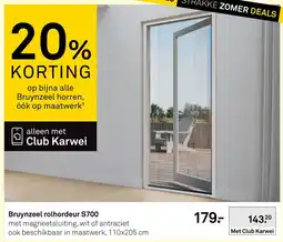 Karwei Bruynzeel rolhordeur S700 aanbieding