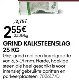HandyHome Grind kalksteenslag aanbieding