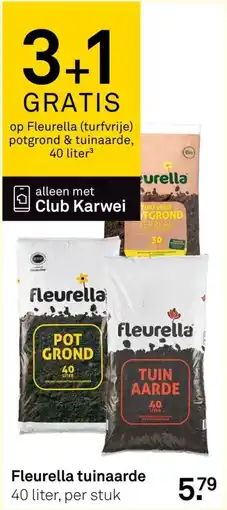 Karwei Fleurella tuinaarde aanbieding