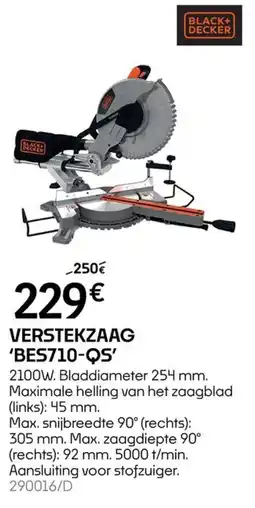 HandyHome Verstekzaag 'Bes710-QS' aanbieding