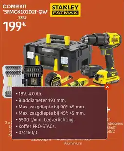 HandyHome CombiKit 'SFMCK101D2T-QW' aanbieding