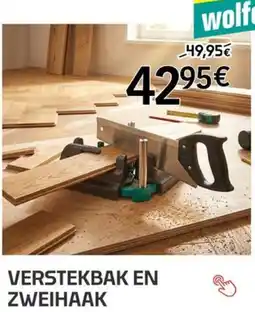HandyHome verstekbak en zweihaak aanbieding