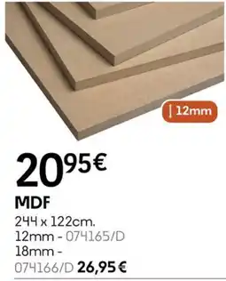HandyHome MDF aanbieding