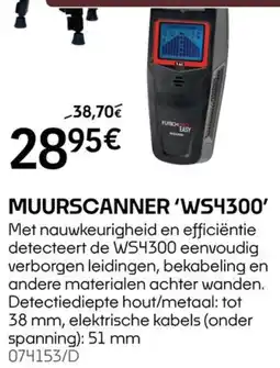 HandyHome Muurscanner 'ws4300' aanbieding