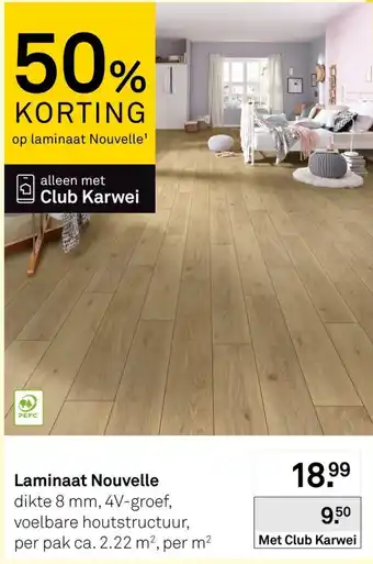 Karwei Laminaat Nouvelle aanbieding