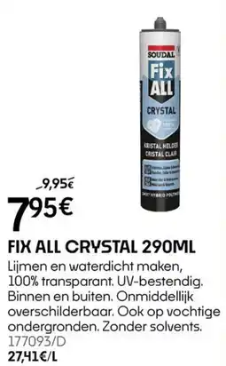 HandyHome fix all crystal aanbieding