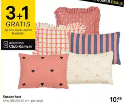 Karwei Kussen hart aanbieding