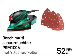Karwei Bosch multi-schuurmachine aanbieding