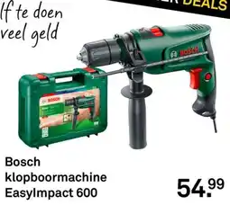 Karwei Bosch klopboormachine EasyImpact 600 aanbieding
