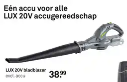Karwei Lux 20v bladblazer aanbieding