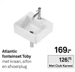 Karwei atlantic fonteinset toby aanbieding