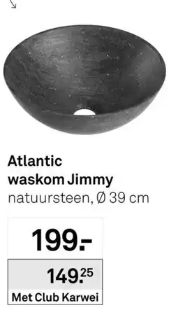 Karwei atlantic waskom jimmmy aanbieding