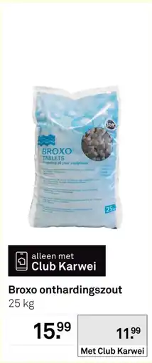 Karwei Broxo onthardingszout aanbieding