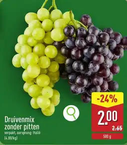 ALDI Druivenmix Zonder Pitten aanbieding