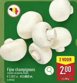 ALDI Fijne Champignons aanbieding