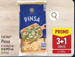 ALDI Cucina Pinsa aanbieding