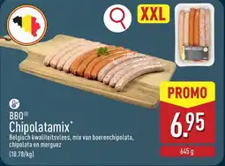 ALDI BBQ Chipolatamix XXL aanbieding