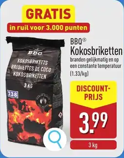 ALDI BBQ Kokosbriketten aanbieding