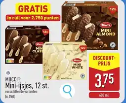 ALDI Mucci Mini-ijsjes, 12 st. aanbieding