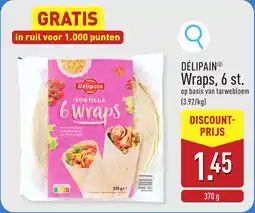 ALDI Délipain Wraps aanbieding
