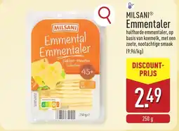 ALDI Milsani Emmentaler aanbieding