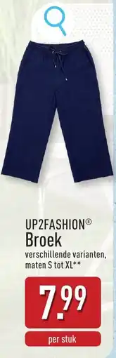 ALDI Up2fashion Broek aanbieding