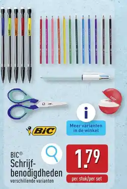 ALDI BiC Schrijfbenodigdheden aanbieding