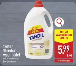 ALDI Tandil Vloeibaar Wasmiddel aanbieding