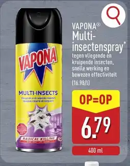 ALDI Vapona Multi- Insectenspray aanbieding