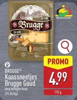 ALDI Brugge Kaassneetjes Brugge Goud aanbieding