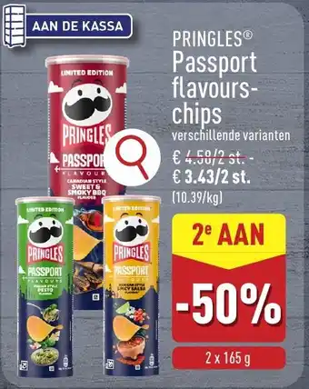 Pringles Passport flavours Chips