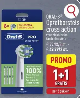ALDI Oral-B Opzetborstels Cross Action aanbieding