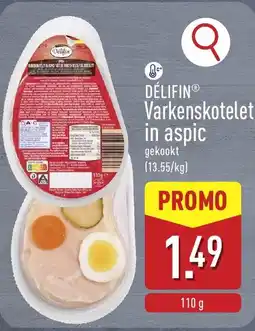 ALDI Délifin Varkenskotelet in Aspic aanbieding