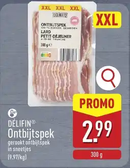ALDI Delidélifin Ontbijtspek aanbieding