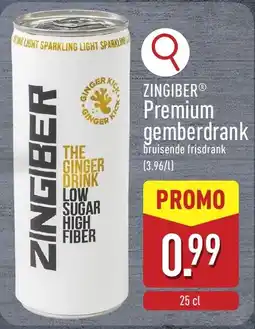ALDI Zingiber Premium Gemberdrank aanbieding