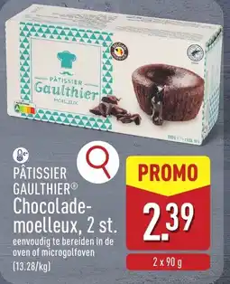 ALDI Pâtissier Gaulthier Chocolademoelleux aanbieding