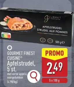 ALDI Gourmet Finest Cuisine Apfelstrudel aanbieding