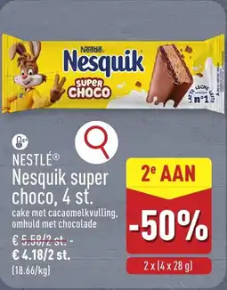 ALDI Nestle Nesquik Super Choco aanbieding
