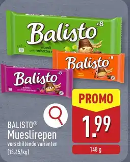 ALDI Balisto Mueslirepen aanbieding