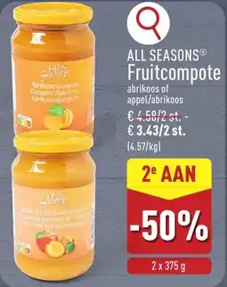 ALDI All Season Fruitcompote aanbieding