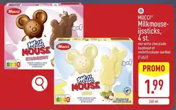ALDI Mucci Milkmouse Ijssticks aanbieding
