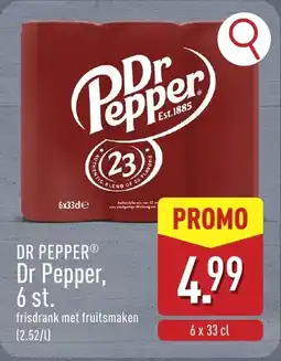 ALDI Dr Pepper aanbieding