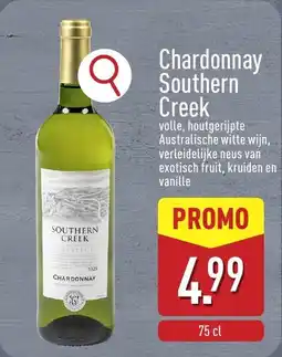 ALDI Chardonnay Southern Creek aanbieding