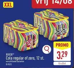 ALDI River Cola Regular of Zero aanbieding